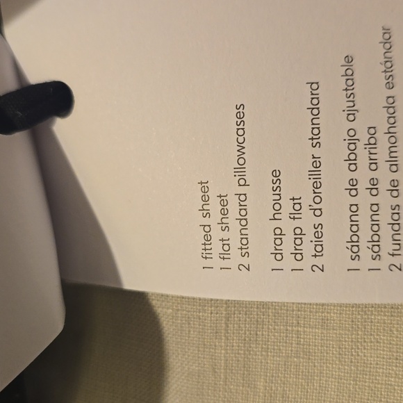 ❤️BUY 2 GET 1 FREE European Flax Linen Sheet Set, Full, Frost Gray, Retail $269 - Picture 13 of 16